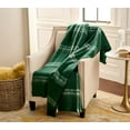 thumbnail image 1 of Faux Mohair Windowpane Plaid Throw by Lauren McBride, 1 of 3