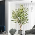 Faux Olive Tree Fake Olive Tree Olive Trees ficial Indoor 7 Feet (84