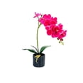 thumbnail image 1 of Faux Orchid Flower Butterfly Artificial Bonsai In Pot For Table Decoration, 1 of 8