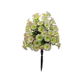 thumbnail image 1 of Faux Outdoor Flowers White Red Petunia Garden Stakes, Outdoor Patio Decorations Artificial Spring Blooms 1 Pc, 1 of 7