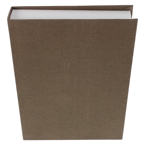 Homoyoyo Coffee Color Faux Book Decorative Book for Coffee Table, Home and Office Shelf Decor, Stylish Piece