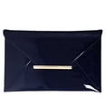 thumbnail image 1 of Faux Patent Leather Envelope Candy Clutch Bag, 1 of 62