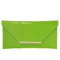 thumbnail image 1 of Faux Patent Leather Envelope Candy Clutch, 1 of 52