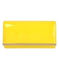 thumbnail image 1 of Faux Patent Leather Glossy Candy Clutch, 1 of 42