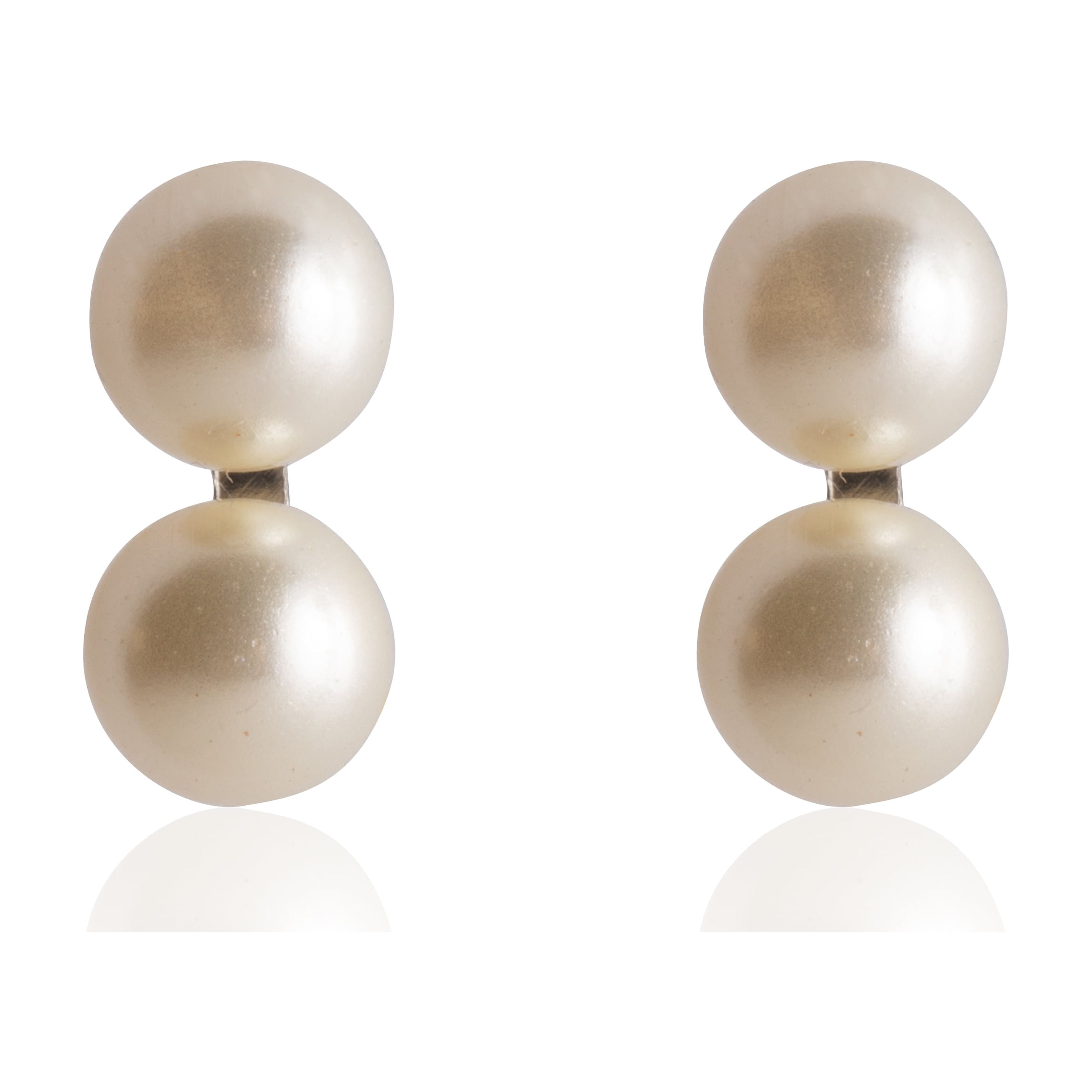 22K Pearl Tushi Gold Stud Earrings | Tushi Collection | PC Chandra Jewellers