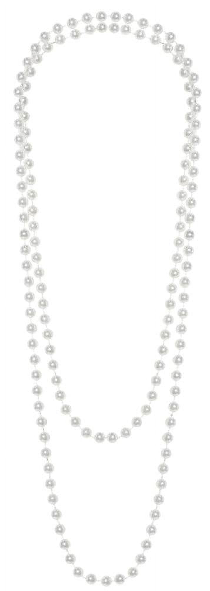 60s Rose-Gold Faux Pearl Necklace – gisela&Zoe