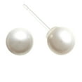 thumbnail image 1 of Faux Pearl Studs Hypoallergenic Earrings for Sensitive Ears Made with Plastic Posts, 1 of 10