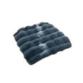 thumbnail image 1 of Faux Rabbit Fleece Seat Cushion for Office & Home - Insulated Plush Pad with Breathable Support, Versatile Comfortable Chair Pad for Winter & All Seasons, 1 of 5