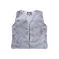thumbnail image 1 of Faux Rabbit Fur Vest - Grey - Medium, 1 of 1