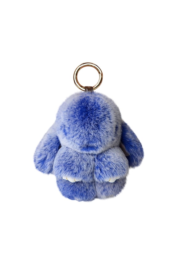 Faux Rabbit Plush Keychain,Cute Mini Bunny Bag Charm for Purse,Backpack,Soft Fluffy Rabbit Pendant Gift,Keychain Car Handbag Keyring