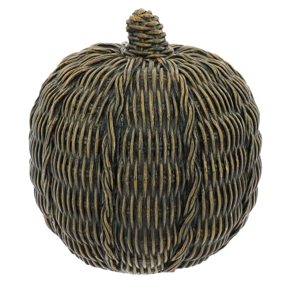 Faux Rattan Pumpkin Tabletop Décor by Ashland®