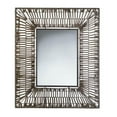thumbnail image 1 of FAUX RATTAN RECTANGULAR WALL MIRROR, 1 of 2