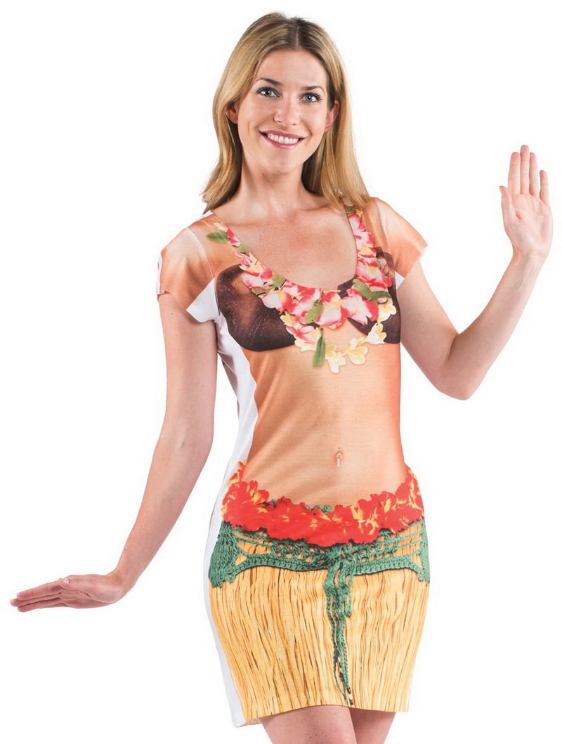 chinese dress ladies Hawaiian Holoku Hula Dress - Fits 18" Dolls