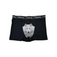 thumbnail image 1 of Faux Real Mens Black White Wolf Underwear Boxer Briefs XX-Large, 1 of 1