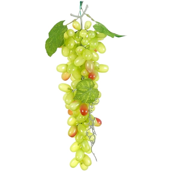 Faux Realistic Grape Bunch, Cosmug Artificial Fruit Decor, Long-Lasting Ornament, for Home Display, Dining Table, Photography and Cabinet Decor, Color E