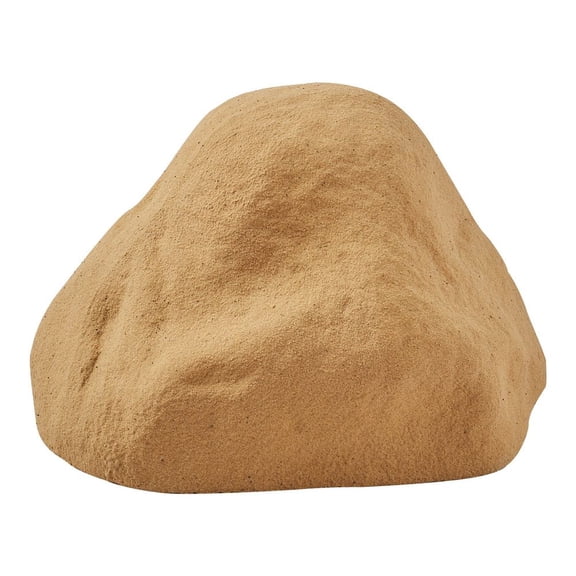 Faux Rock Cover, Outdoor Fake Rock Well Pump Cover, Realistic Natural Texture, Lightweight & Weather-Resistant Polyresin Artificial Boulder for Landscaping Garden Yard Dcor, Sand, Small Size