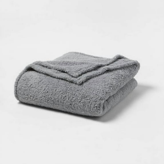 Faux Shearling Bed Blanket