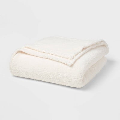 Faux Shearling Bed Blanket