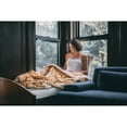 thumbnail image 1 of Faux Sherpa Reversible Throw P&R - Soft, Lightweight Fleece Blanket Desert Tan 50"x65"- Throw, 1 of 5