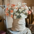 thumbnail image 1 of Faux Silk Artificial Cosmos Stem in Orange or White 24" Tall, 1 of 3