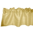 thumbnail image 1 of Faux Silk Dupioni Window Valance 56 Inch Wide Gold, 1 of 1