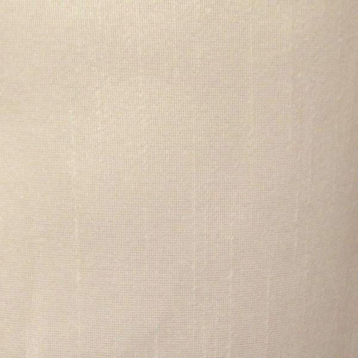 Faux Silk Poly Dupioni Shantung Fabric 100% Polyester for Apparel Home Decor Dupion By the Yard (Beige)