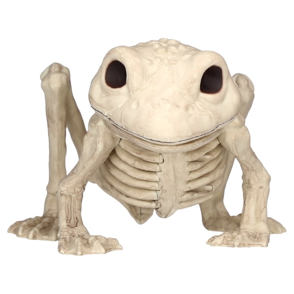 Faux Skeleton Frog Decoration, 3.3", Halloween by Way To Celebrate