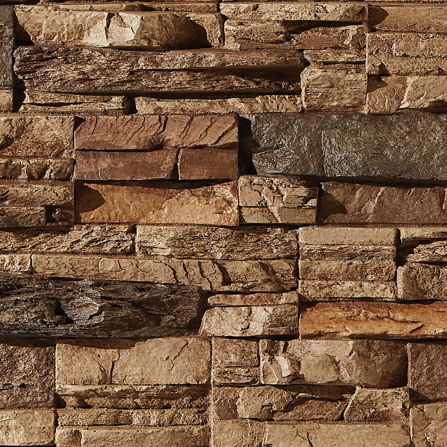 初売り 福袋 | Veneer Stone Stacked Faux 3D Sedona | Sample Panel Wall 建築物