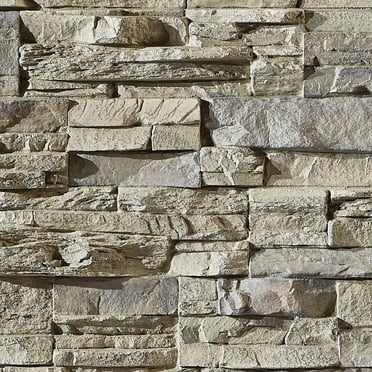 Charcoal Gray 3D Faux Stone Wallpaper – Textured Modern Vinyl Roll – Made In Germany