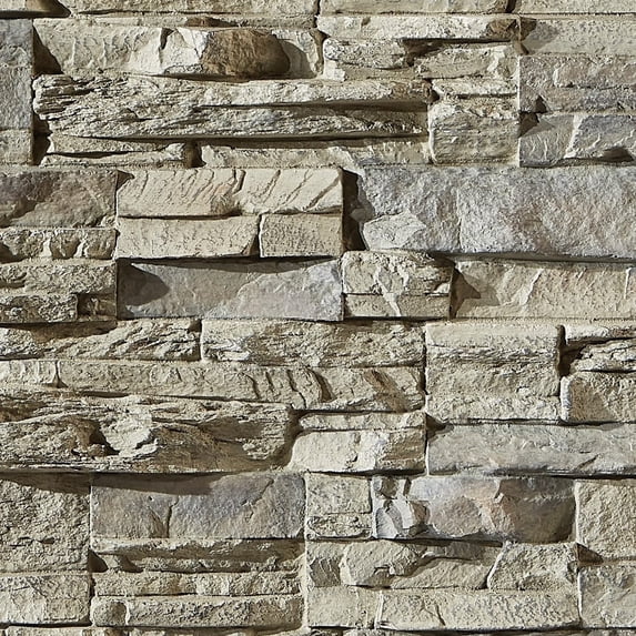 Faux Stacked Stone 3D Textured Wall Panel Sample | Sedona | 8