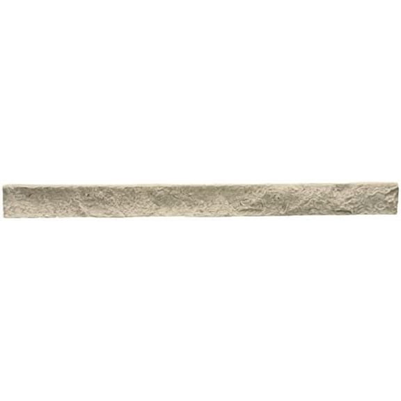 Faux Stacked Stone Trim 42" x 1.25" x 3.5" in Vanilla Bean  for Do It Yourself Friendly Home Improvement Projects$$Tools & Hardware Other