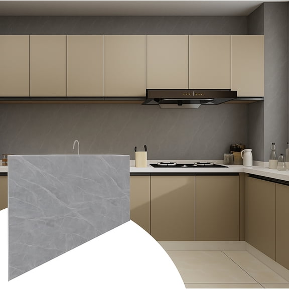 Faux Stone Wall Panels - 2X4 - Matte Textured - Dark Grey - Covers 31 sqft