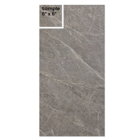 Faux Stone Wall Panels - Sample - Matte Textured - Dark Grey