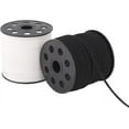 thumbnail image 1 of Faux Suede Cord 196 Yards 3x1.4mm Flat Faux Leather Cord 2 Rolls 98 Yards/Roll String Rope Thread, 1 of 8