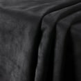 thumbnail image 1 of Faux Suede Fabric Home Interior Replacement Micro-Suede Upholstery Fabric for Sewing Craft DIY Projects Material Black(60inch x 65inch), 1 of 5