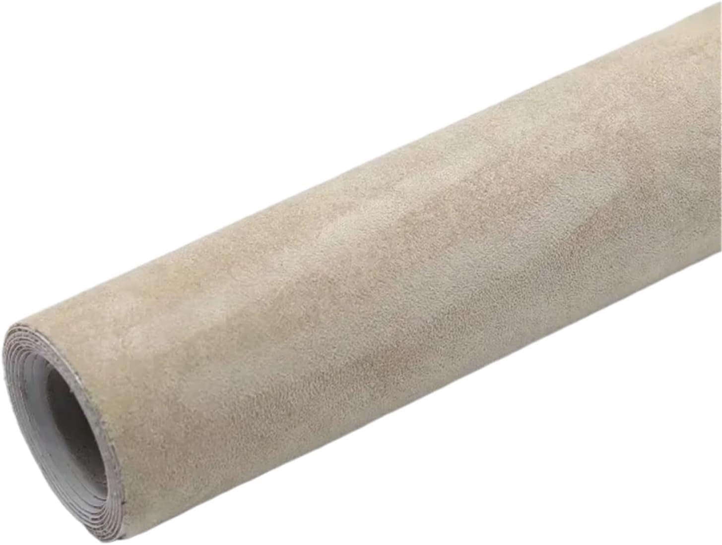 Faux Suede Fabric Self-Adhesive Suede Fabric Faux Leather for Car Interior and Furniture Repair for Sewing Crafts(Beige,50x150cm)