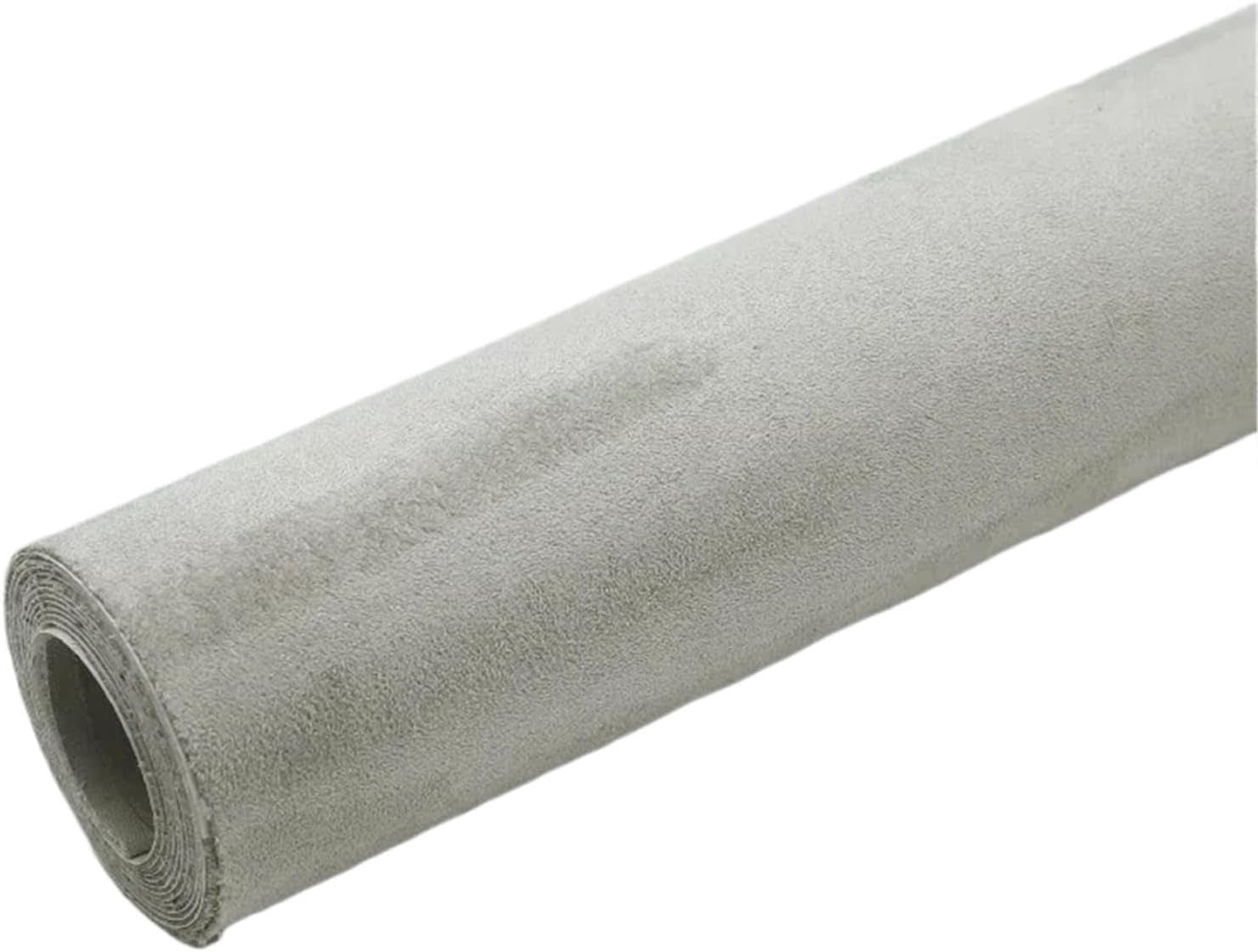Faux Suede Fabric Self-Adhesive Suede Fabric Faux Leather for Car Interior and Furniture Repair for Sewing Crafts(Beige Gray,30x150cm)