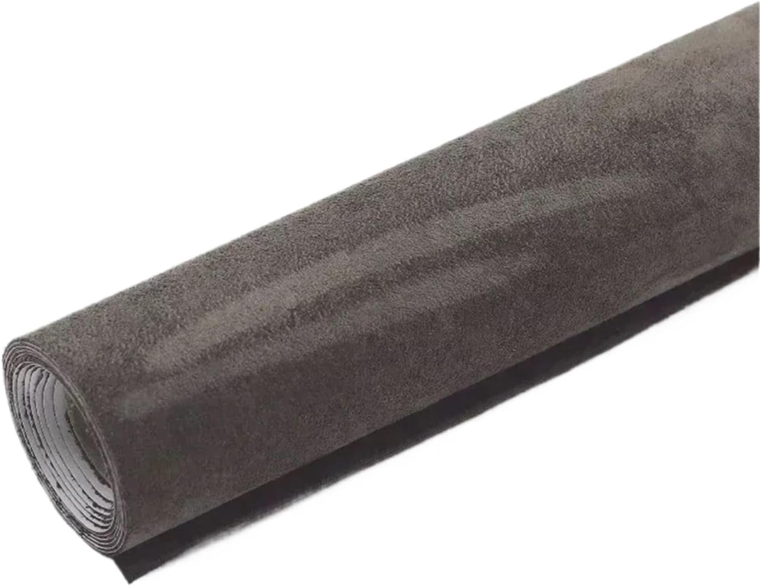 Faux Suede Fabric Self-Adhesive Suede Fabric Faux Leather for Car Interior and Furniture Repair for Sewing Crafts(Black Brown,20x30cm)