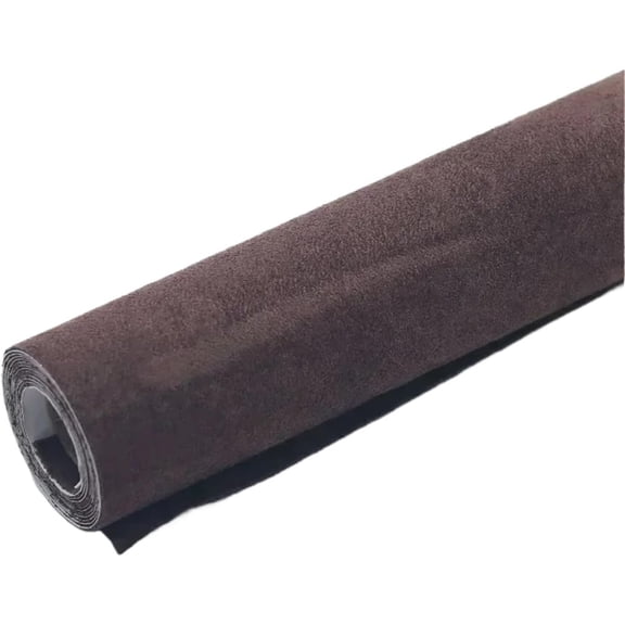 Faux Suede Fabric Self-Adhesive Suede Fabric Faux Leather for Car Interior and Furniture Repair for Sewing Crafts(Coffee,20x30cm)