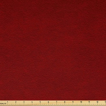 Faux Suede Fabric by the Yard Digitally Printed Grunge Texture, Durable and Washable Fabric for DIY Projects Indoor Outdoor Upholstery Home Textile, 2 Yard, Burgundy, by Ambesonne