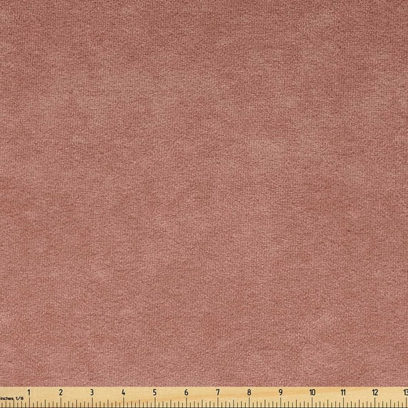 Faux Suede Fabric by the Yard Digitally Printed Grunge Texture, Durable and Washable Fabric for DIY Projects Indoor Outdoor Upholstery Home Textile, 3 Yard, Sand Brown, by Ambesonne