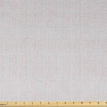 Faux Suede Fabric by the Yard Digitally Printed Home Texture, Durable and Washable Fabric for DIY Projects Indoor Outdoor Upholstery Decorative, 1 Yard, Ivory, by Ambesonne