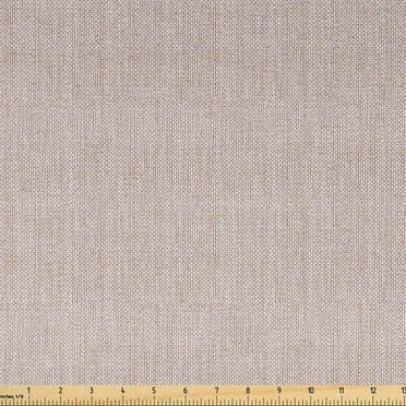 Faux Suede Fabric by the Yard Digitally Printed Home Texture, Durable and Washable Fabric for DIY Projects Indoor Outdoor Upholstery Decorative, 1 Yard, Sand Brown, by Ambesonne