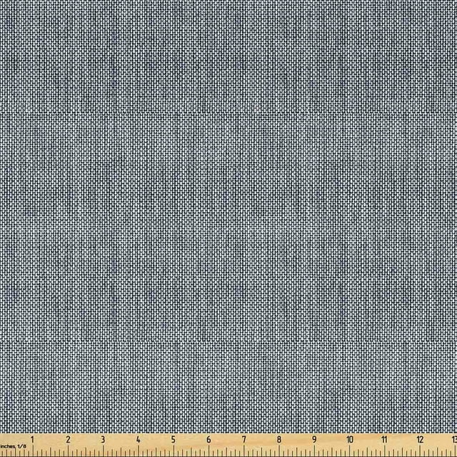 Faux Suede Fabric by the Yard Digitally Printed Home Texture, Durable and Washable Fabric for DIY Projects Indoor Outdoor Upholstery Decorative, 2 Yard, Quartz, by Ambesonne