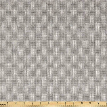 Faux Suede Fabric by the Yard Digitally Printed Home Texture, Durable and Washable Fabric for DIY Projects Indoor Outdoor Upholstery Decorative, 5 Yard, Cream, by Ambesonne
