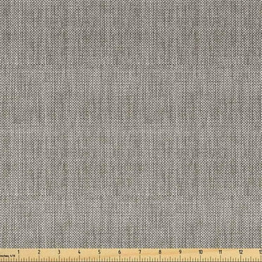 Faux Suede Fabric by the Yard Digitally Printed Home Texture, Durable and Washable Fabric for DIY Projects Indoor Outdoor Upholstery Decorative, 5 Yard, Dark Taupe, by Ambesonne
