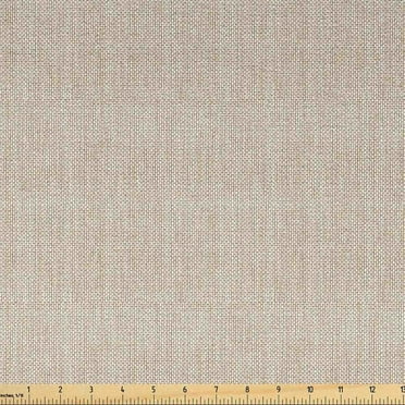 Faux Suede Fabric by the Yard Digitally Printed Home Texture, Durable and Washable Fabric for DIY Projects Indoor Outdoor Upholstery Decorative, 5 Yard, Pale Earth Yellow, by Ambesonne