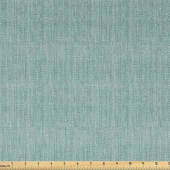 Faux Suede Fabric by the Yard Digitally Printed Home Texture, Durable and Washable Fabric for DIY Projects Indoor Outdoor Upholstery Decorative, 2 Yard, Fern Green, by Ambesonne