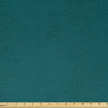 Faux Suede Fabric by the Yard Digitally Printed Weathered Texture, Durable and Washable Fabric for DIY Projects Indoor Outdoor Upholstery Home Textile, 1 Yard, Laurel Green , by Ambesonne