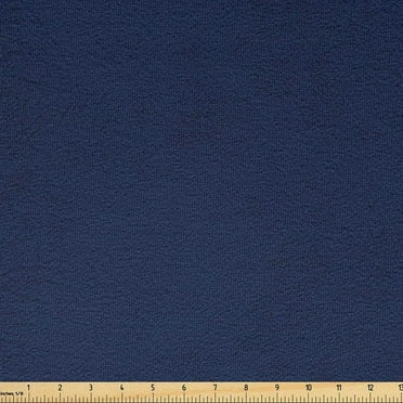 Faux Suede Fabric by the Yard Digitally Printed Weathered Texture, Durable and Washable Fabric for DIY Projects Indoor Outdoor Upholstery Home Textile, 1 Yard, Navy Blue, by Ambesonne
